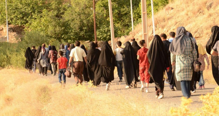 برگزاری نود و پنجمین کوهگشت خانوادگی به روستای دُرّه کاشان